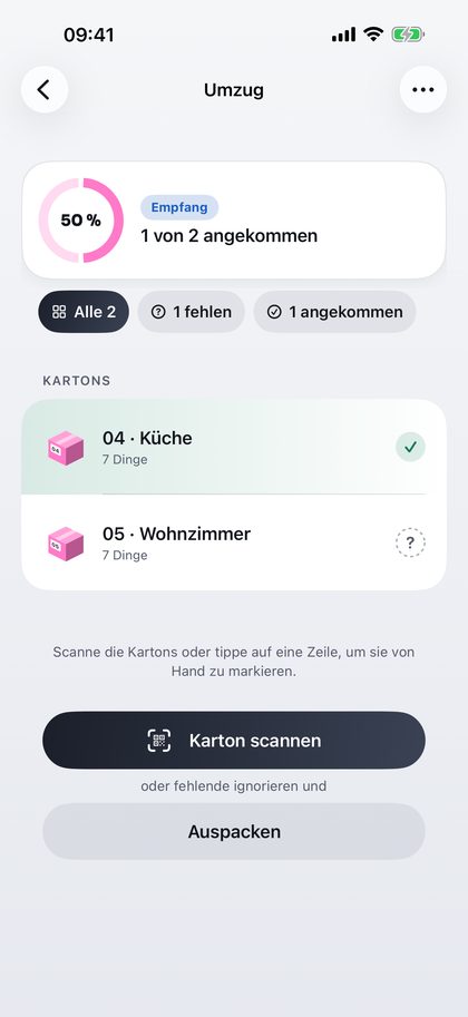 Empfangen
