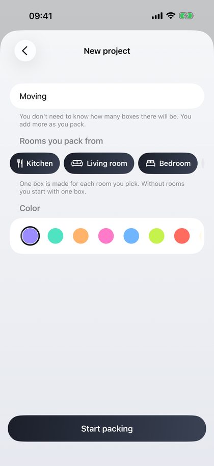 Start a project