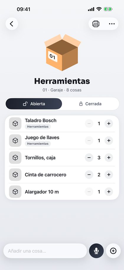 Todo de un vistazo