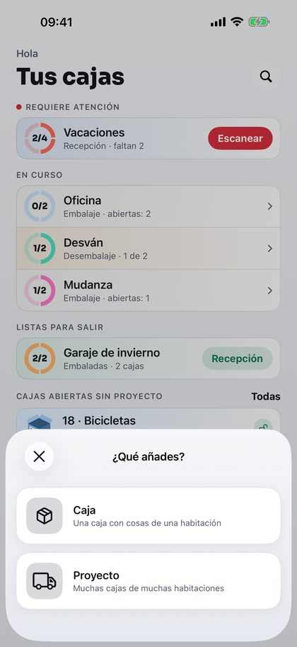 Crea una caja