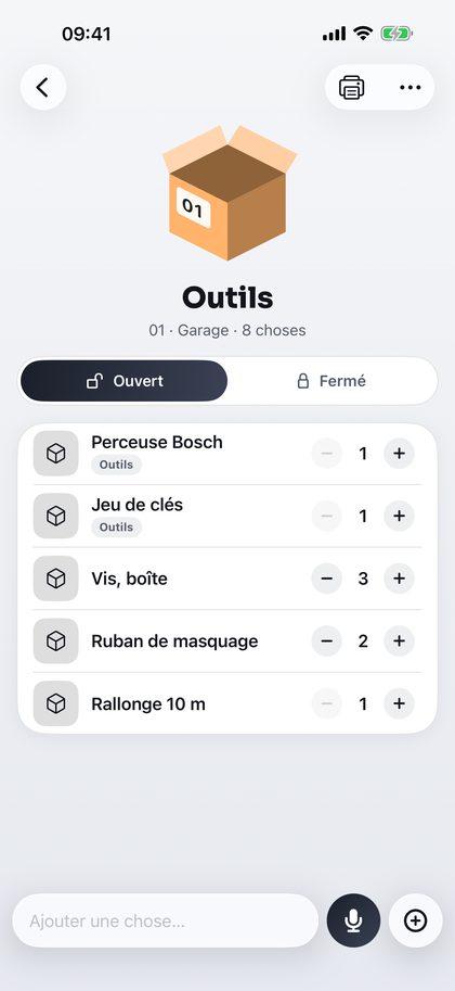 Tout d’un coup d’œil