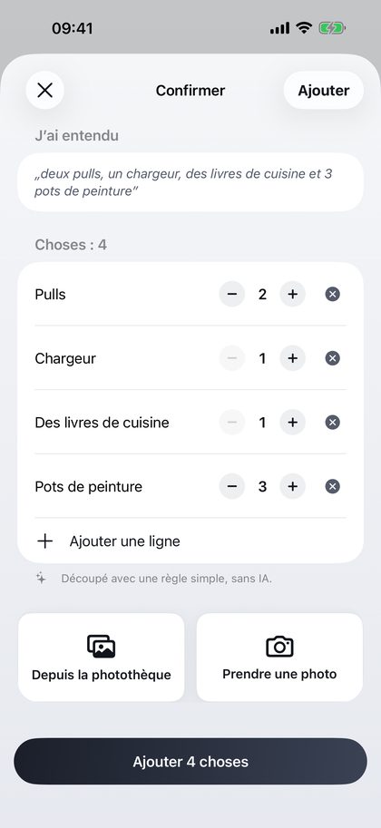 Dites ce qu’il y a dedans