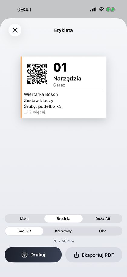 Wydrukuj etykietę