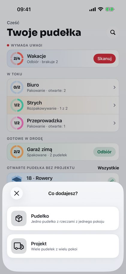 Utwórz pudełko