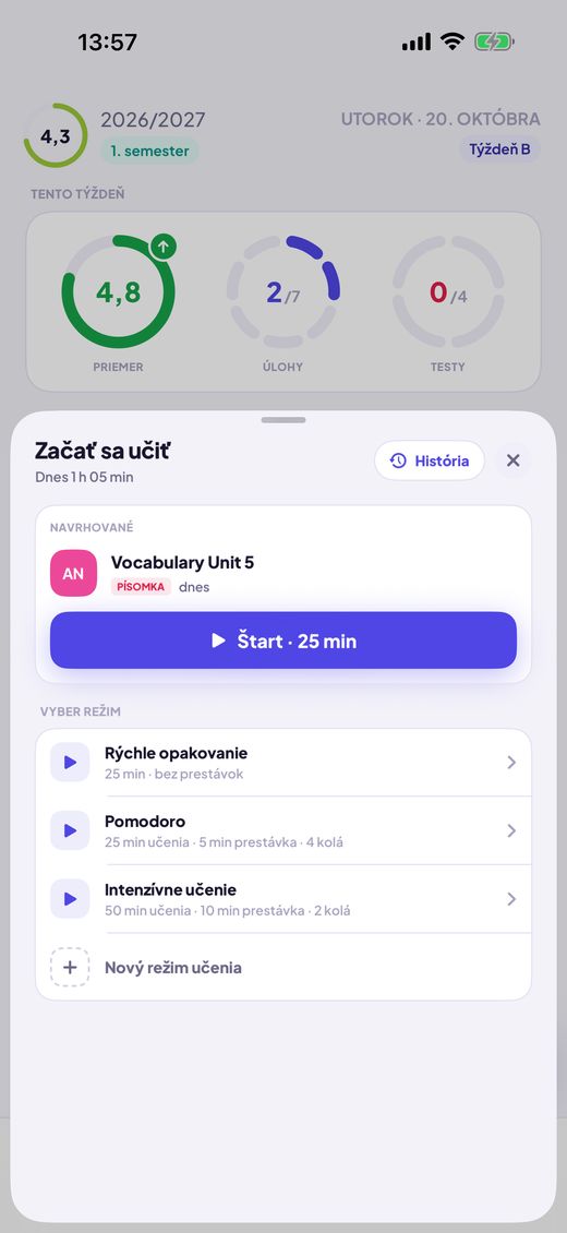 Vyber režim