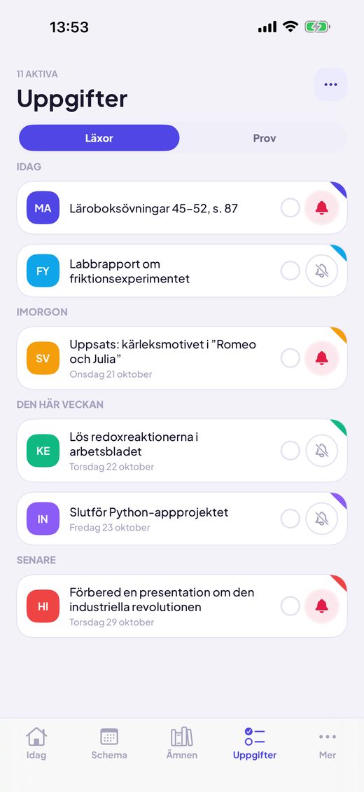 Läxor