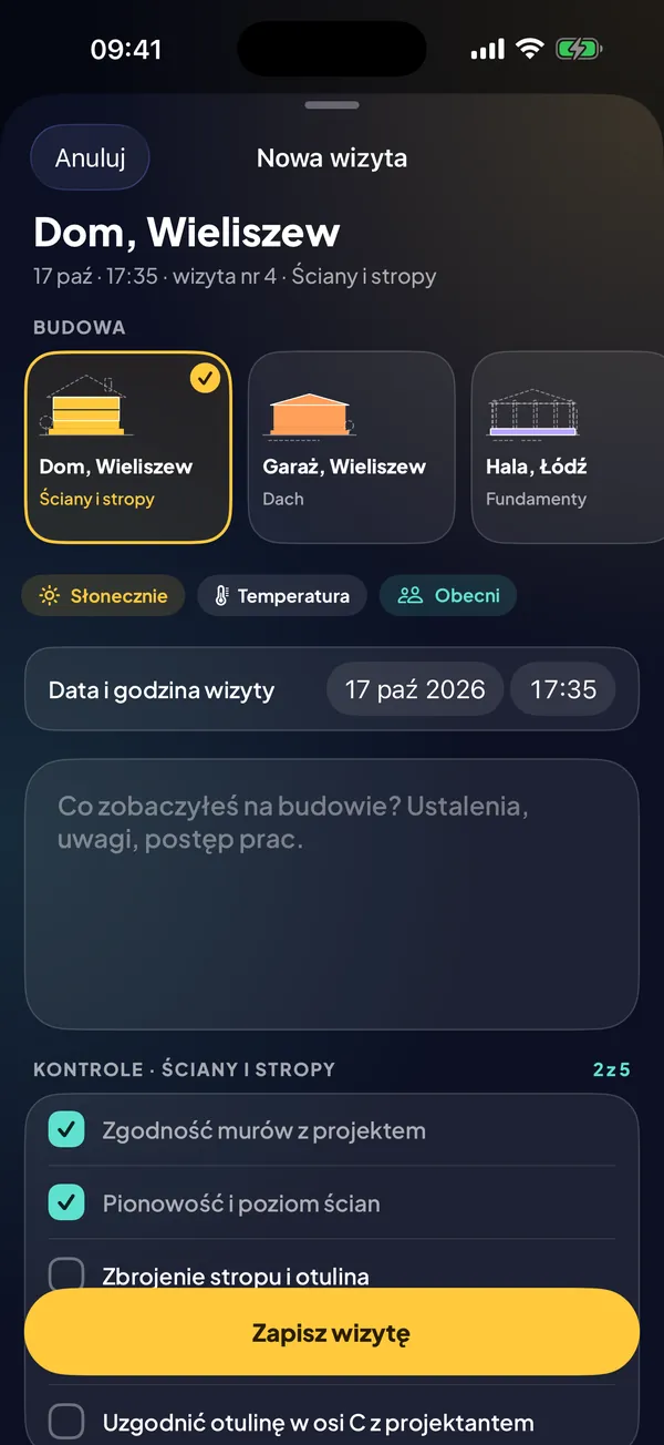 Dodaj wizytę